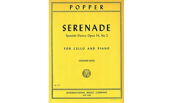 POPPER D. - SERENADE - OP.54 Nº2
