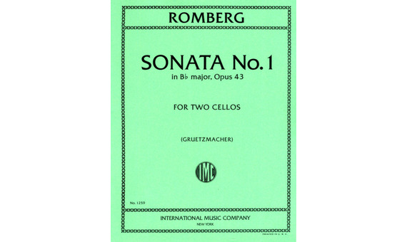 ROMBERG B. - SONATA SIb M - OP.43 Nº1
