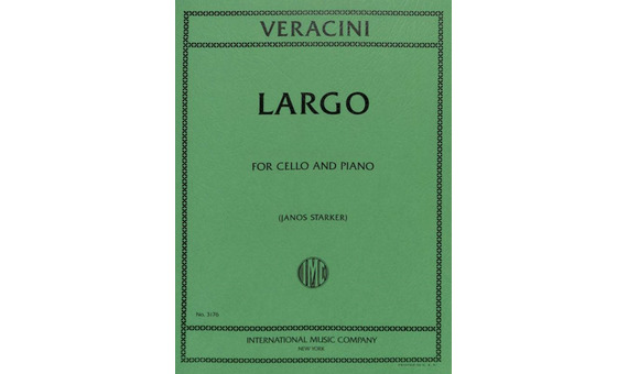 VERACINI F.M. - LARGO -VIOLONCHELO