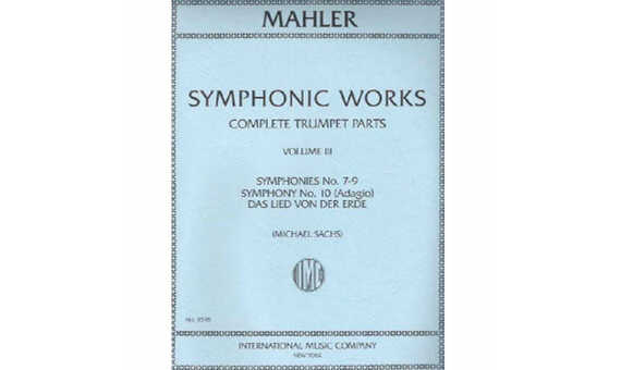 MAHLER G. - OBRAS SINFONICAS V.3 (PARTE DE TROMPETA)