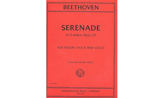 BEETHOVEN L.V. - SERENATA RE M OP.25 (VIOLIN VIOLA Y CELLO)