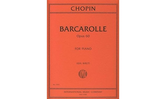 CHOPIN F. - BARCAROLA - OP.60