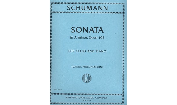 SCHUMANN R. - SONATA LA m OP.105 (VCP)