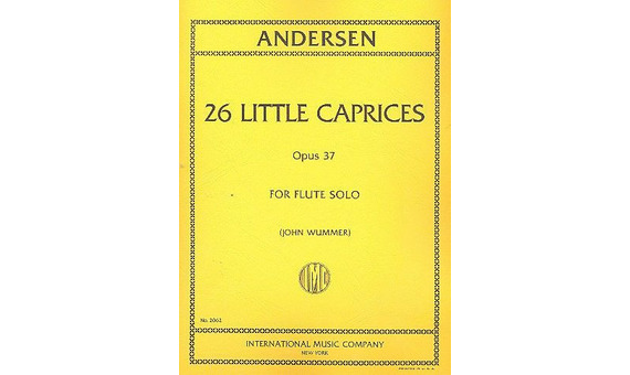 ANDERSEN J. - CAPRICHOS (26) - OP.37