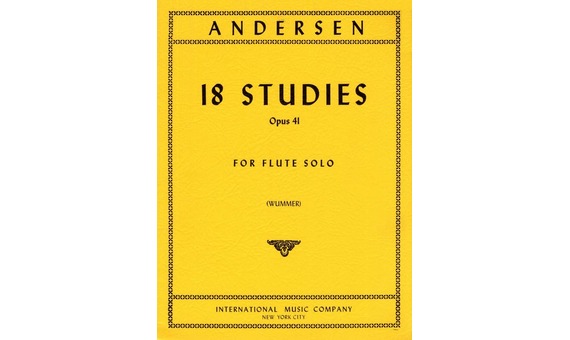 ANDERSEN J. - PEQUEÑOS ESTUDIOS (18) - OP.41