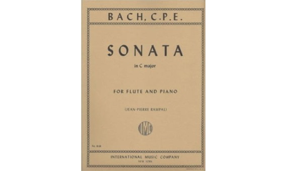 BACH C.P.E. - SONATA DO M -