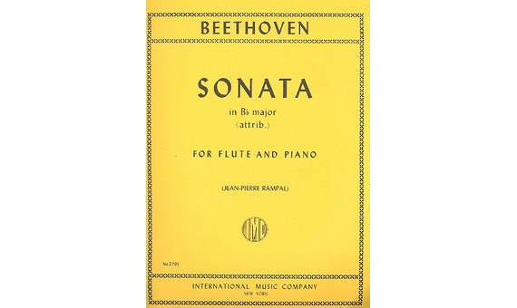 BEETHOVEN L.V. - SONATA SIb M -