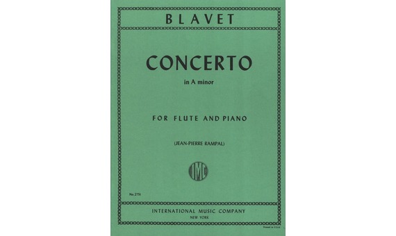 BLAVET M. - CONCIERTO LA m -