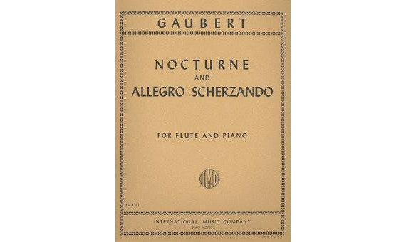 GAUBERT P. - NOCTURNO Y ALLEGRO SCHERZANDO -