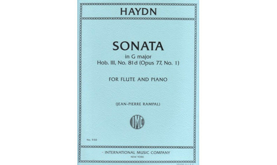 HAYDN J. - SONATA SOL M -