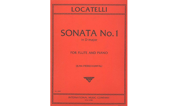 LOCATELLI P.A. - SONATA Nº1 RE M -