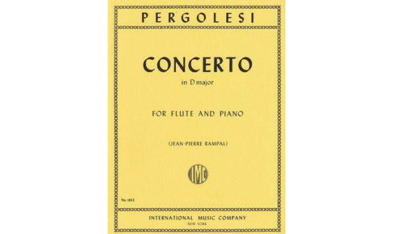 PERGOLESSI G.B. - CONCIERTO RE M -