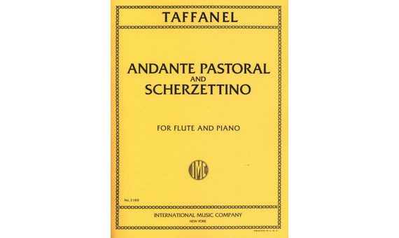 TAFFANEL P. - ANDANTE PASTORAL Y SCHERZETTINO -
