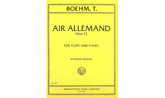BOEHM T. - AIR ALLEMAND - OP.22