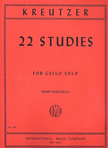 KREUTZER R. - ESTUDIOS (22) VIOLONCHELO