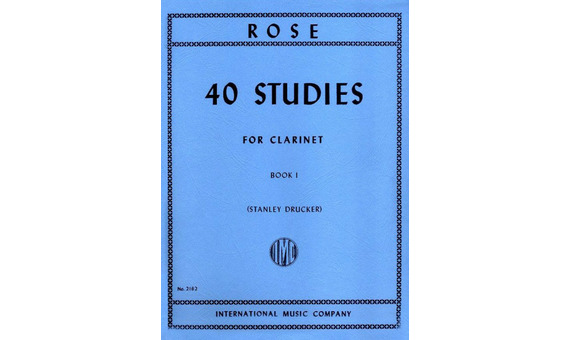 ROSE C. - ESTUDIOS V.1 (40) -CLARINETE