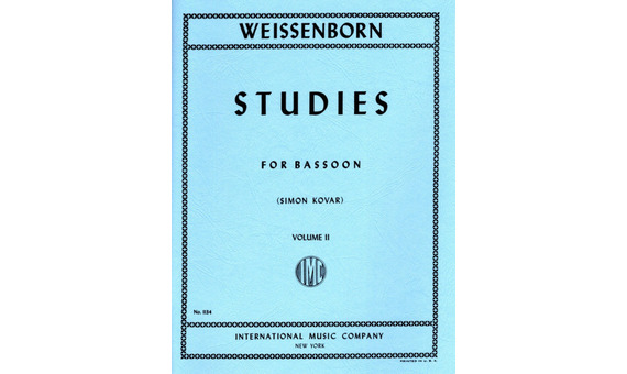 WEISSENBORN J. - ESTUDIOS V.2 - OP.8
