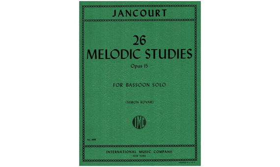 JANCOURT E. - ESTUDIOS MELODICOS (26) - OP.15