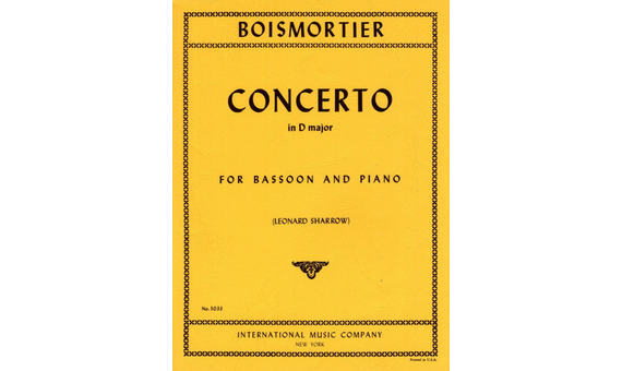BOISMORTIER J.B. - CONCIERTO RE M - OP.26