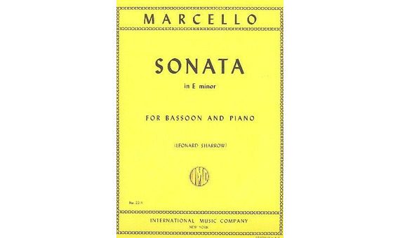 MARCELLO B. - SONATA MI m -
