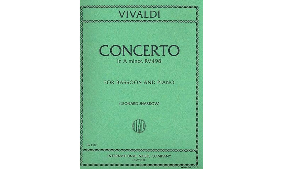 VIVALDI A. - CONCIERTO NOTTE LA m F.VIII/2 - RV.498