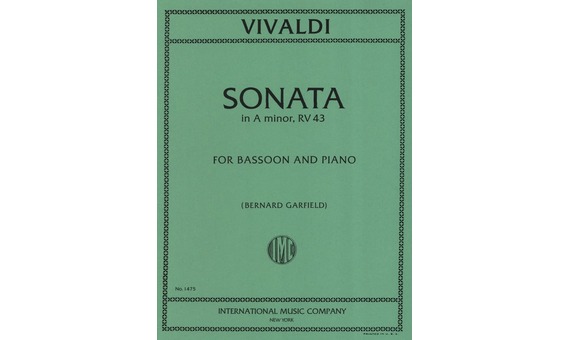 VIVALDI A. - SONATA Nº3 LA m - RV.43
