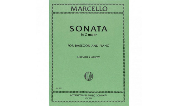 MARCELLO B. - SONATA DO M - FAGOT Y PIANO -
