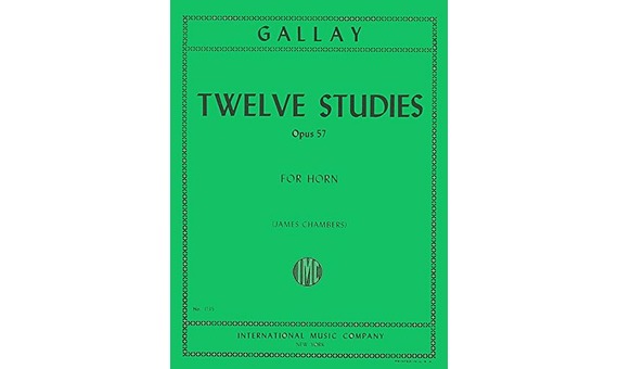 GALLAY J.F. - ESTUDIOS (12) 2ªTR - OP.57