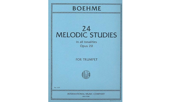 BOEHME O. - ESTUDIOS MELODICOS (24) - OP.20