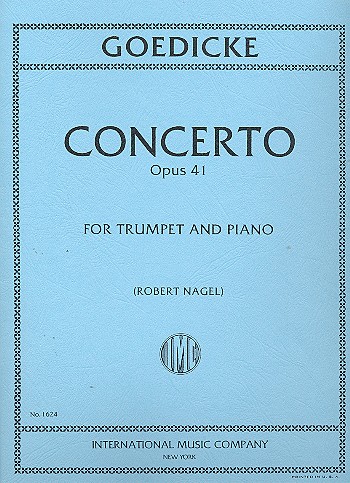 GOEDICKE A. - CONCIERTO TROMPETA - OP.41