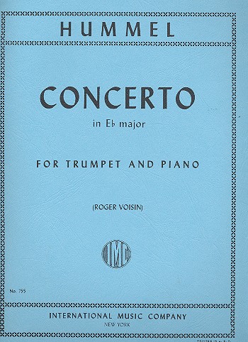 HUMMEL J.N. - CONCIERTO MIb M -