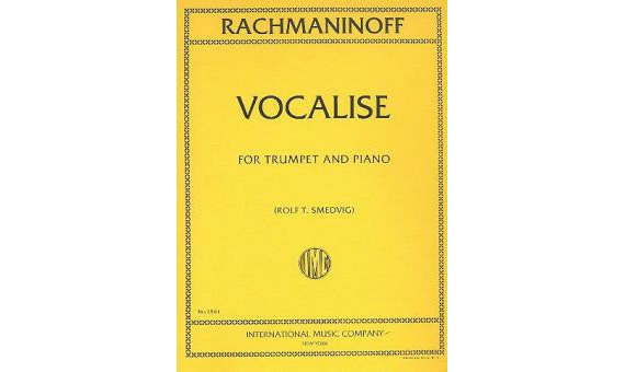 RACHMANINOFF S. - VOCALISE - OP.34 Nº14 DESCATALOGADO