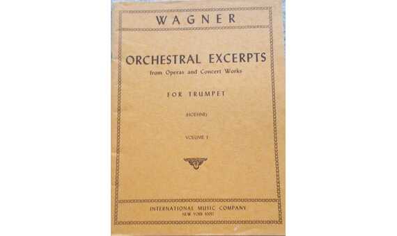 WAGNER R. - REPERTORIO ORQUESTAL V.1 -TP