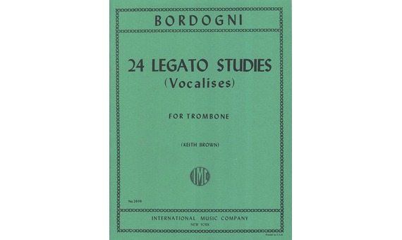 BORDOGNI M. - ESTUDIOS DE LEGATO (24) (VOCALISES) - TB