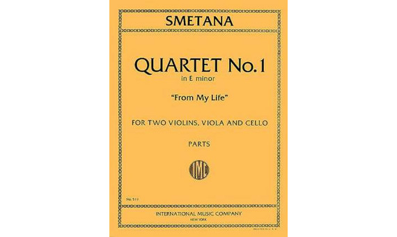 SMETANA B. - CUARTETO CUERDA Nº 1 MI m "DE MI VIDA" (PARTES)