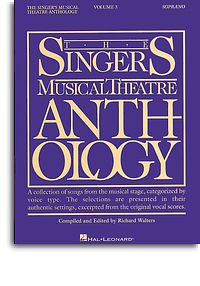 ALBUM - THE SINGER MUSICAL THEATRE ANTHOLOGY - SOPRANO V.3