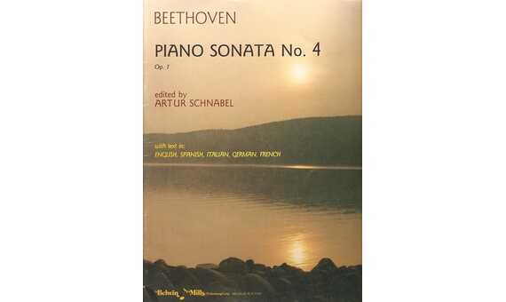 BEETHOVEN L.V. - SONATA Nº 4 MIb M OP.7 (P)