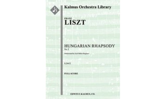 LISZT.- Hungarian Rhapsody No. 2 G. 359/2