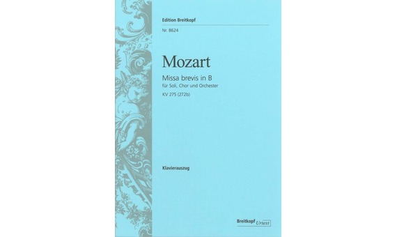 MOZART W.A. - MISA BREVIS SI - KV.275 URTEXT