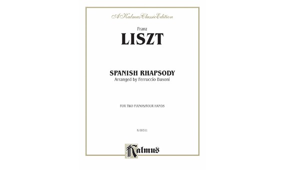 LISZT .- Spanish Rhapsody (2P/4M)