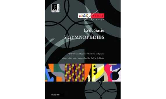 SATIE E. - GYMNOPEDIES (3) FLAUTA Y PIANO *UNIVERSAL EDITION*