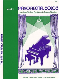 BASTIEN J. - PIANO RECITAL SOLOS 3 (INGLES) (WP77)