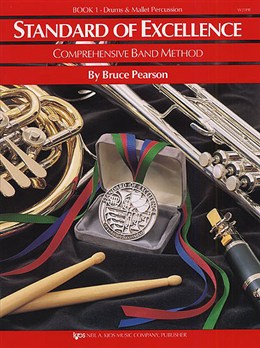 PEARSON B. - STANDARD OF EXCELLENCE V.1 DRUMS AND MALLET