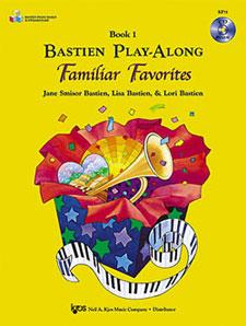 BASTIEN J. - PLAY ALONG FAMILIAR FAVORITES V.1 CD