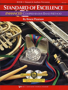 PEARSON B. - STANDARD OF EXCELLENCE ENHANCE TIMPANI /PERCUSSION AUXILIAR V.1