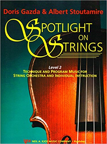 GADZA/STOUTAMIRE - SPOTLIGHT ON STRINGS V.2 TEACHER SCORE