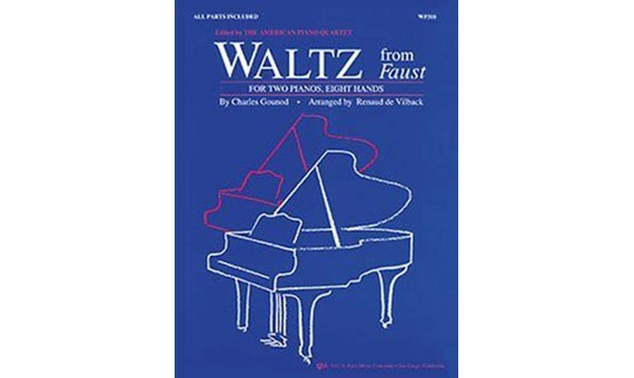 GOUNOD - Waltz from Faust (2 pianos, 8 hands)