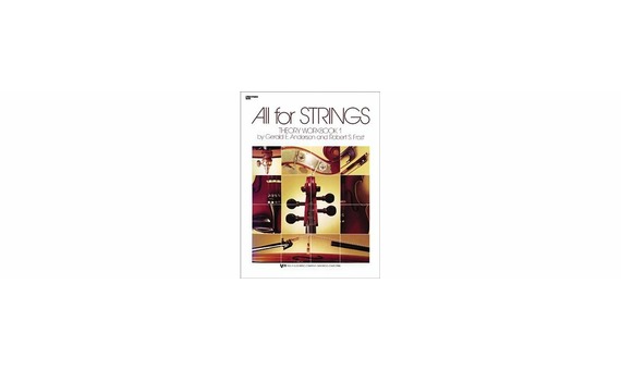 Anderson/ Frost - All For Strings Theory Workbook 1 (Contrabajo) 84SB