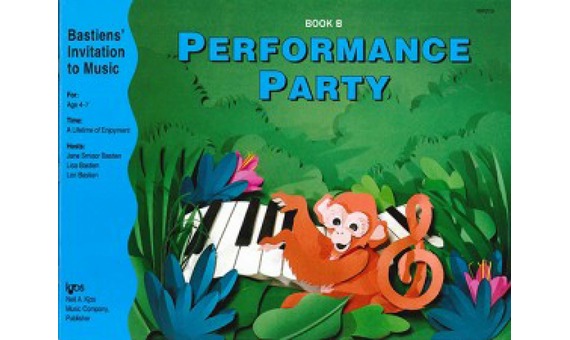 BASTIEN J. - PERFORMANCE PARTY BOOK B (PIANO) WP279