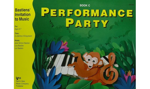 BASTIEN J. - PERFORMANCE PARTY BOOK C (PIANO) WP280